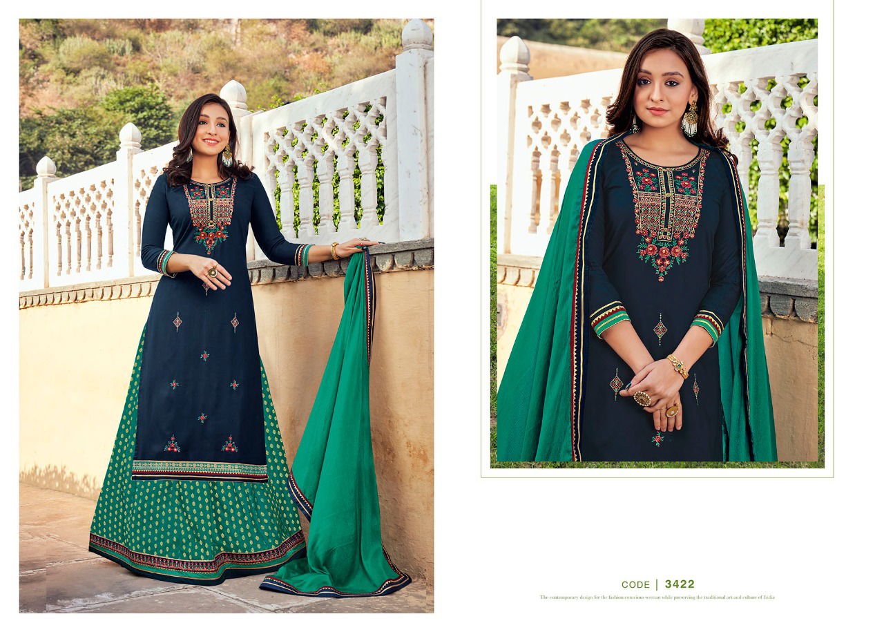 Rangoon Apsara 7 Heavy Festive Wear Rayon Designer Ready Made Collection